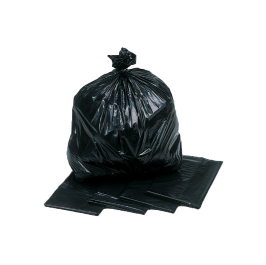 Black Compactor Sacks, Extra Heavy Duty x100