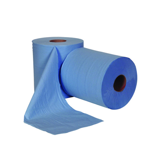 Jangro Blue Centrefeed Paper Towel, 1 ply